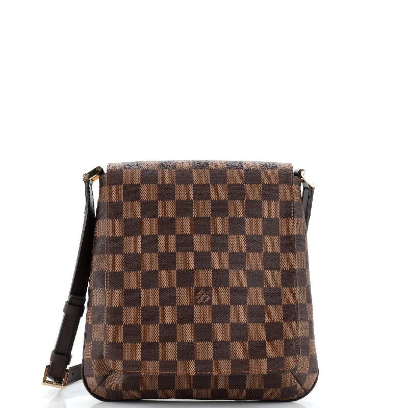 Vegan Leather Shoulder Bag in Gray for Ethical Fashion LoversVegan Leather Shoulder Bag in Gray for Ethical Fashion LoversMusette Salsa Handbag Damier Vegan Leather Shoulder Bag in Gray for Ethical Fashion LoversVegan Leather Shoulder Bag in Gray for Ethical Fashion LoversMusette Salsa Handbag Damier