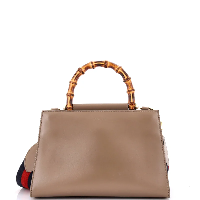 Nymphaea Top Handle Bag Leather Small