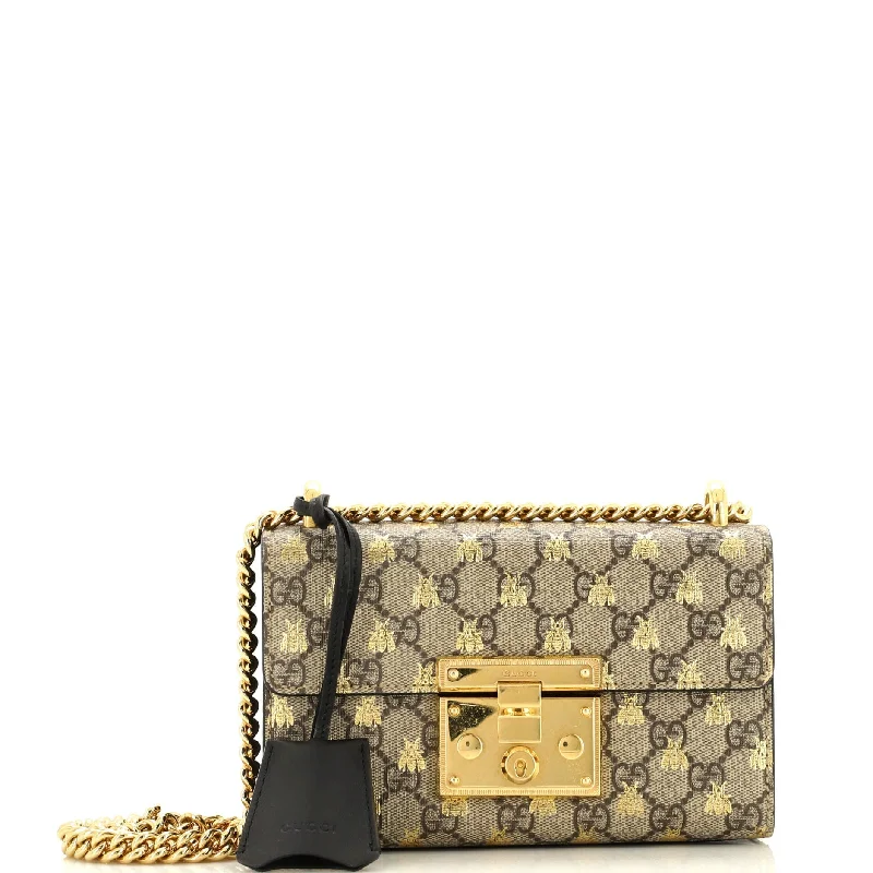 Metallic Shoulder Bag in Gold for Special OccasionsWomen's Shoulder Bag with Adjustable Strap in Pink for ComfortPadlock Shoulder Bag Printed GG Coated Canvas Small Metallic Shoulder Bag in Gold for Special OccasionsWomen's Shoulder Bag with Adjustable Strap in Pink for ComfortPadlock Shoulder Bag Printed GG Coated Canvas Small