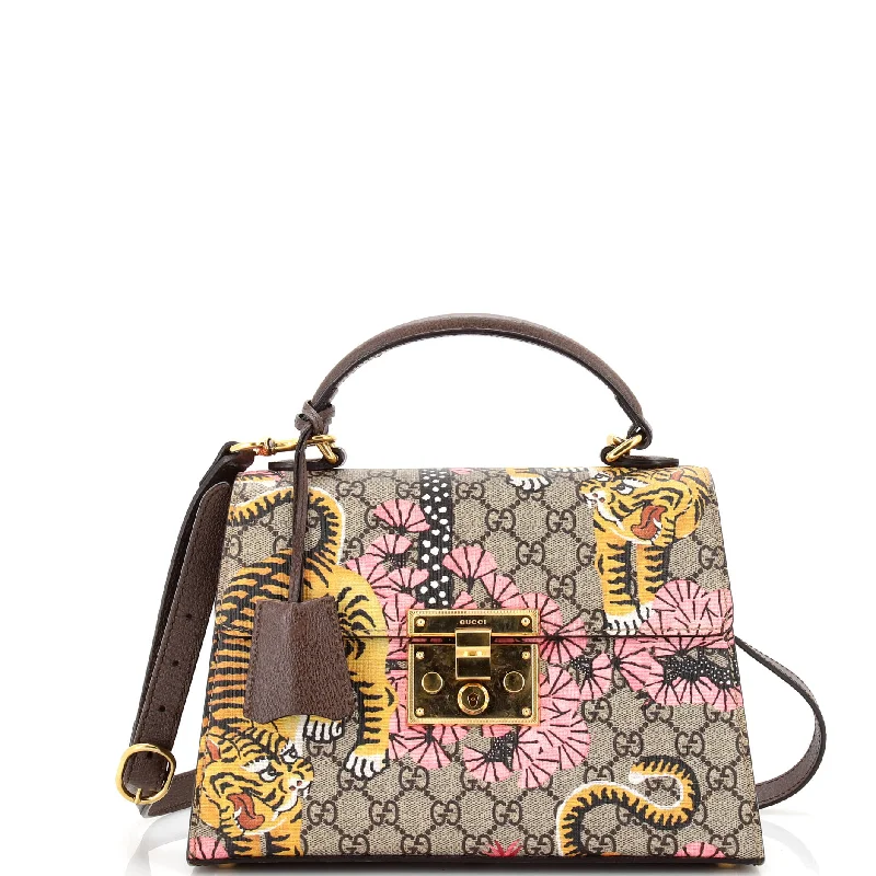 Canvas and Leather Combo Shoulder Bag in Tan for a Rustic LookWomen's Shoulder Bag with Zippered Pockets in Orange for SafetyPadlock Top Handle Bag Bengal Print GG Coated Canvas Small Canvas and Leather Combo Shoulder Bag in Tan for a Rustic LookWomen's Shoulder Bag with Zippered Pockets in Orange for SafetyPadlock Top Handle Bag Bengal Print GG Coated Canvas Small