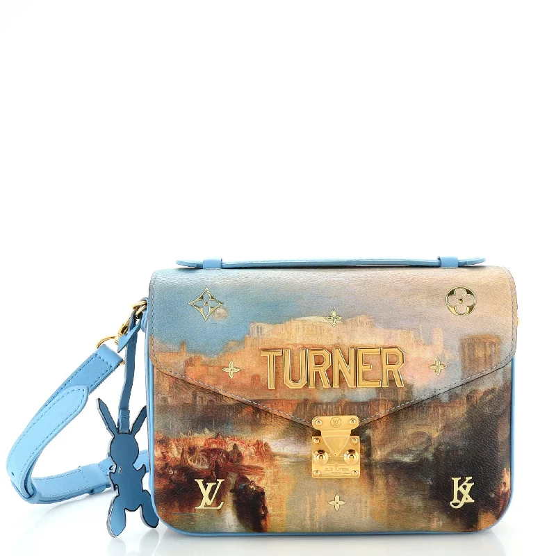 Printed Silk Shoulder Bag in Red for a Pop of ColorPochette Metis Limited Edition Jeff Koons Turner Print Canvas Printed Silk Shoulder Bag in Red for a Pop of ColorPochette Metis Limited Edition Jeff Koons Turner Print Canvas