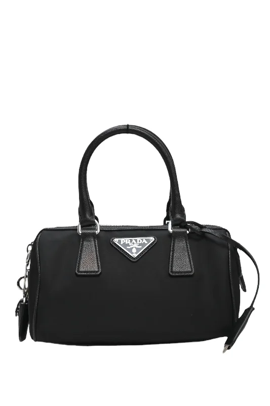 Women's Shoulder Bag with Faux Fur Strap in White for Winter Style[WB5728] Prada | Cross-Body Bag