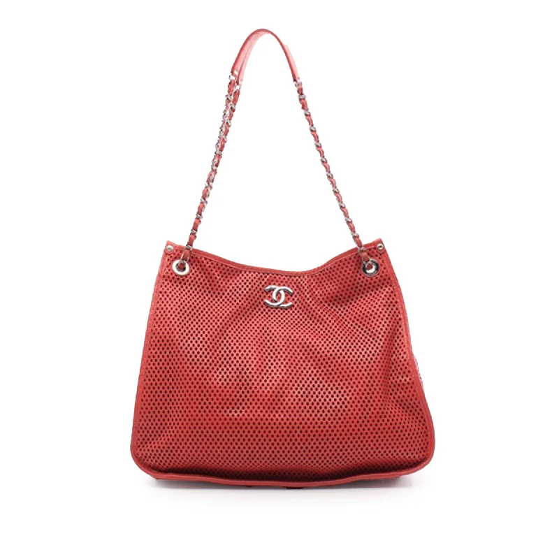 Patchwork Tote Bag in Denim with Vintage - Inspired Designs for a Retro AppealRed Chanel Perforated Calfskin Up In The Air Tote Patchwork Tote Bag in Denim with Vintage - Inspired Designs for a Retro AppealRed Chanel Perforated Calfskin Up In The Air Tote