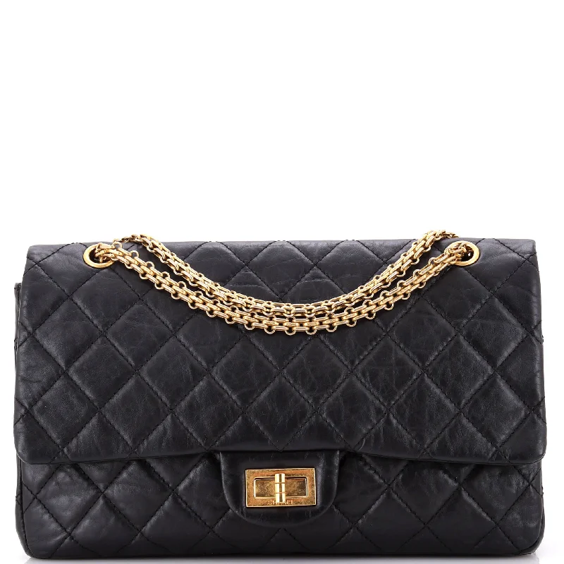 Women's Shoulder Bag with Adjustable Strap in Pink for ComfortReissue 2.55 Flap Bag Quilted Aged Calfskin 227 Women's Shoulder Bag with Adjustable Strap in Pink for ComfortReissue 2.55 Flap Bag Quilted Aged Calfskin 227