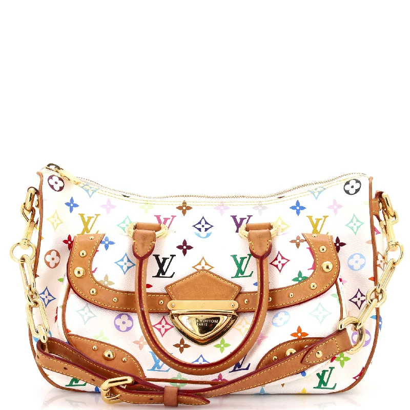 Printed Silk Shoulder Bag in Red for a Pop of ColorRita Handbag Monogram Multicolor Printed Silk Shoulder Bag in Red for a Pop of ColorRita Handbag Monogram Multicolor