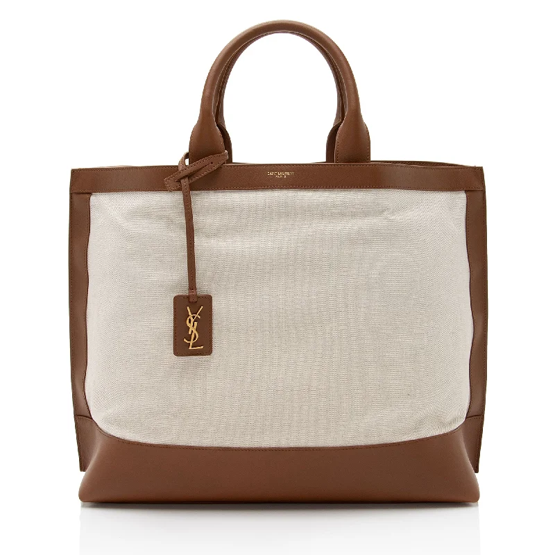 Small Vegan Leather Tote Bag in Blush Pink with Gold - Tone Hardware for a Feminine and Stylish AccessoryMetallic Tote Bag in Rose Gold with Chain Handles for a Glamorous Night OutSaint Laurent Linen Calfskin Cabas Tote Small Vegan Leather Tote Bag in Blush Pink with Gold - Tone Hardware for a Feminine and Stylish AccessoryMetallic Tote Bag in Rose Gold with Chain Handles for a Glamorous Night OutSaint Laurent Linen Calfskin Cabas Tote
