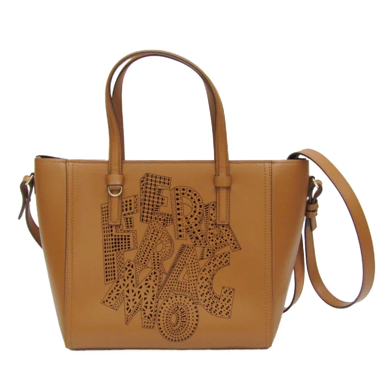 Embroidered Tote Bag in Beige with Floral Motifs for a Boho - Chic VibeSalvatore Ferragamo Bonnie Leather Tote Bag (Pre-Owned) Embroidered Tote Bag in Beige with Floral Motifs for a Boho - Chic VibeSalvatore Ferragamo Bonnie Leather Tote Bag (Pre-Owned)