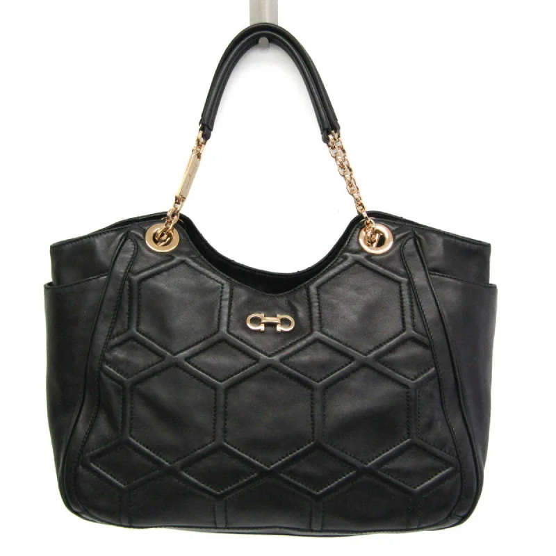 Monogrammed Tote Bag in Brown Leather with Personalized Initials for a Custom and Elegant TouchSalvatore Ferragamo Gancini Leather Tote Bag (Pre-Owned) Monogrammed Tote Bag in Brown Leather with Personalized Initials for a Custom and Elegant TouchSalvatore Ferragamo Gancini Leather Tote Bag (Pre-Owned)