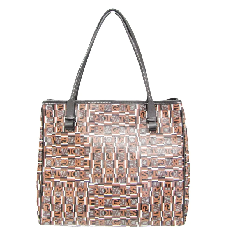 Women's Tote Bag with Magnetic Closure in Orange for Easy Access on the GoSalvatore Ferragamo Leather Tote Bag (Pre-Owned) Women's Tote Bag with Magnetic Closure in Orange for Easy Access on the GoSalvatore Ferragamo Leather Tote Bag (Pre-Owned)