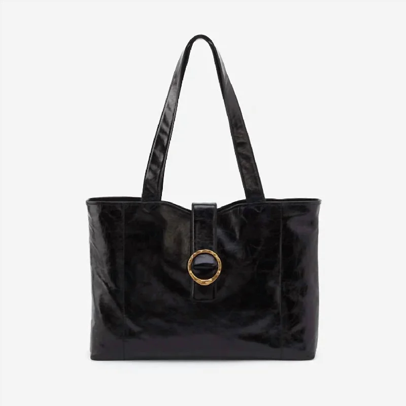 Women's Tote Bag with Zipper Closure in Red for Secure StorageSawyer Tote Bag In Black Women's Tote Bag with Zipper Closure in Red for Secure StorageSawyer Tote Bag In Black