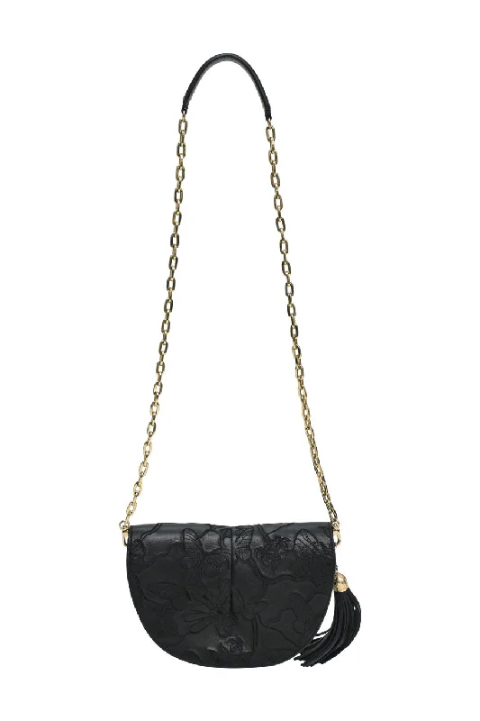 Shoulder Bag with Geometric Pattern in Multicolor for a Contemporary Style[WB5531] Shanghai Tang | Cross-Body Bag