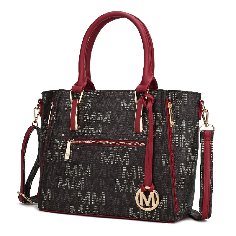 Monogrammed Tote Bag in Brown Leather with Personalized Initials for a Custom and Elegant TouchSiena M Signature Tote Handbag Monogrammed Tote Bag in Brown Leather with Personalized Initials for a Custom and Elegant TouchSiena M Signature Tote Handbag