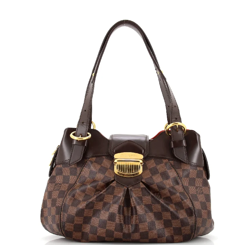 Metallic Shoulder Bag in Gold for Special OccasionsSistina Handbag Damier PM