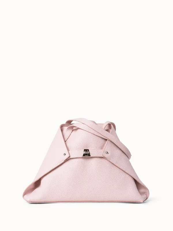 Small Vegan Leather Tote Bag in Blush Pink with Gold - Tone Hardware for a Feminine and Stylish AccessoryAi Small Shoulder Tote Small Vegan Leather Tote Bag in Blush Pink with Gold - Tone Hardware for a Feminine and Stylish AccessoryAi Small Shoulder Tote
