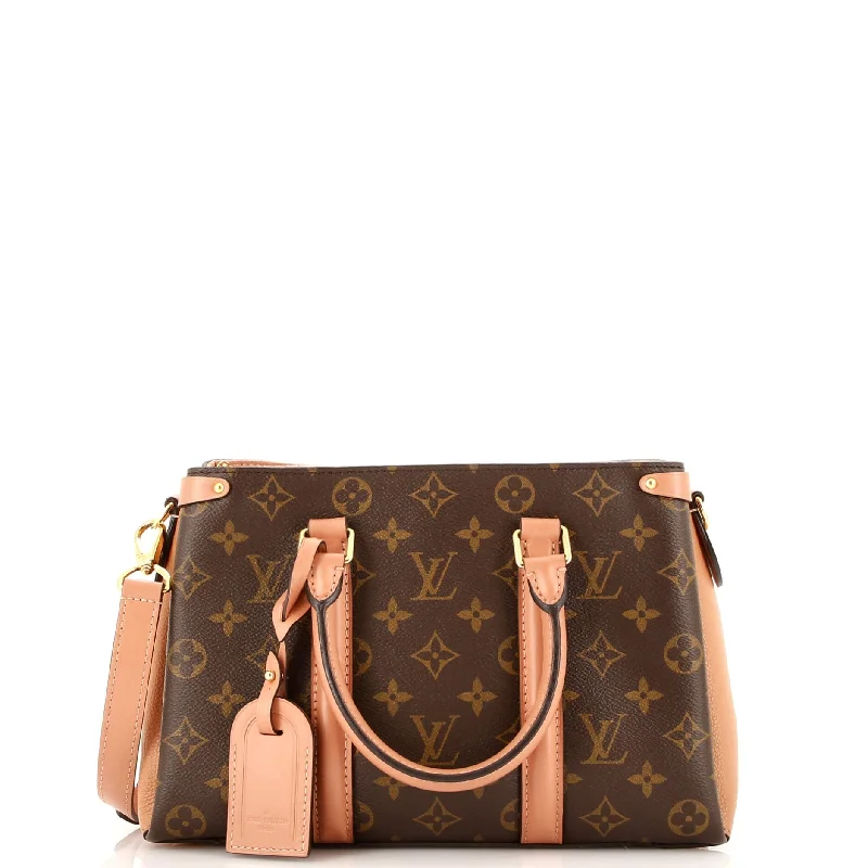 Tote Bag with RFID - Blocking Pocket in Black for Protecting Your Cards and InformationSoufflot Tote Monogram Canvas with Leather BB