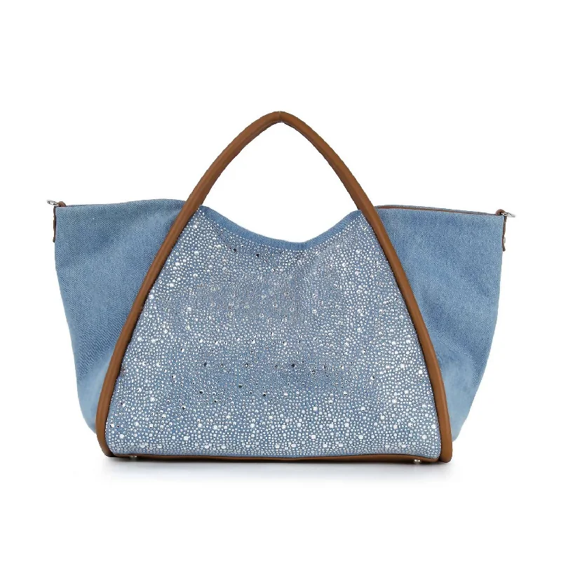 Women's Printed Tote Bag in Floral Patterns for a Spring - Themed Shopping TripGeometric - Printed Tote Bag in Multicolor for a Contemporary and Trendy OutfitSparkling Denim Tote Bag In Light Blue Women's Printed Tote Bag in Floral Patterns for a Spring - Themed Shopping TripGeometric - Printed Tote Bag in Multicolor for a Contemporary and Trendy OutfitSparkling Denim Tote Bag In Light Blue