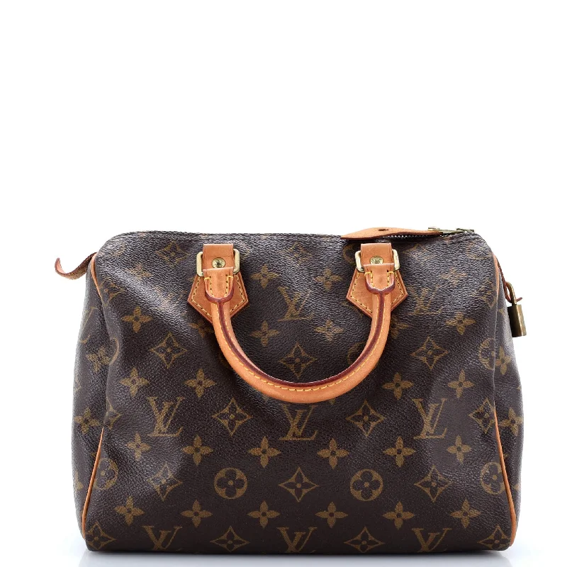 Quilted Shoulder Bag in Cream for a Classic and Elegant LookSpeedy Handbag Monogram Canvas 25 Quilted Shoulder Bag in Cream for a Classic and Elegant LookSpeedy Handbag Monogram Canvas 25
