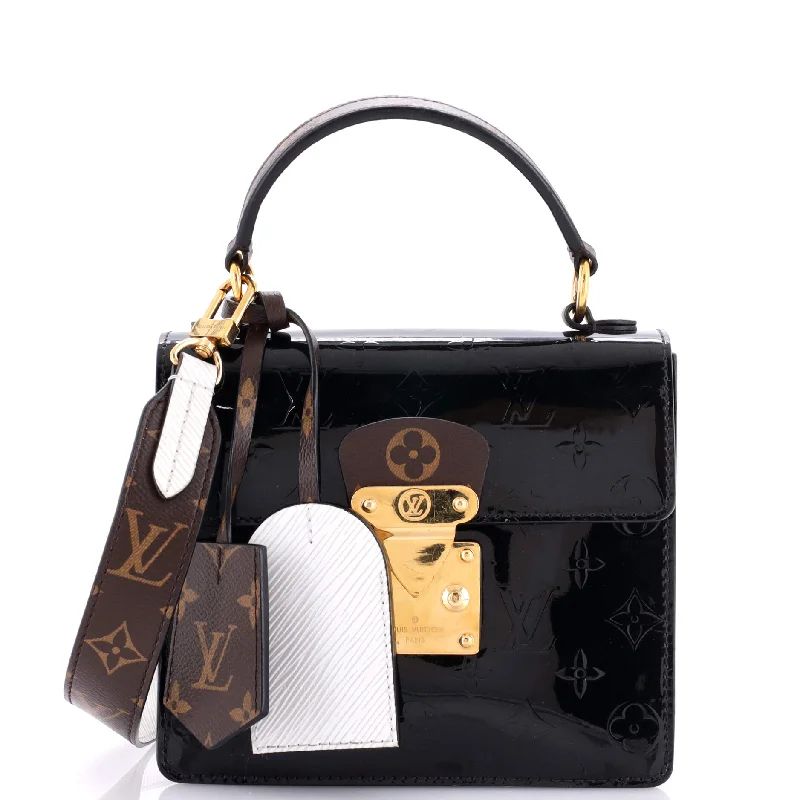 Crossbody Shoulder Bag in Black Leather with Gold Hardware for Night OutsVegan Leather Shoulder Bag in Gray for Ethical Fashion LoversSpring Street NM Handbag Monogram Vernis with Monogram Canvas and Epi Leather Crossbody Shoulder Bag in Black Leather with Gold Hardware for Night OutsVegan Leather Shoulder Bag in Gray for Ethical Fashion LoversSpring Street NM Handbag Monogram Vernis with Monogram Canvas and Epi Leather