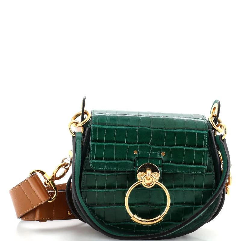 Crossbody Shoulder Bag in Black Leather with Gold Hardware for Night OutsTess Bag Crocodile Embossed Leather Small Crossbody Shoulder Bag in Black Leather with Gold Hardware for Night OutsTess Bag Crocodile Embossed Leather Small