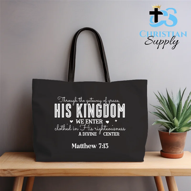 Linen Tote Bag in Natural Beige with Braided Details for a Rustic Summer EnsembleThrough the Gateway of Grace Matthew 7:13 Tote Bag Linen Tote Bag in Natural Beige with Braided Details for a Rustic Summer EnsembleThrough the Gateway of Grace Matthew 7:13 Tote Bag