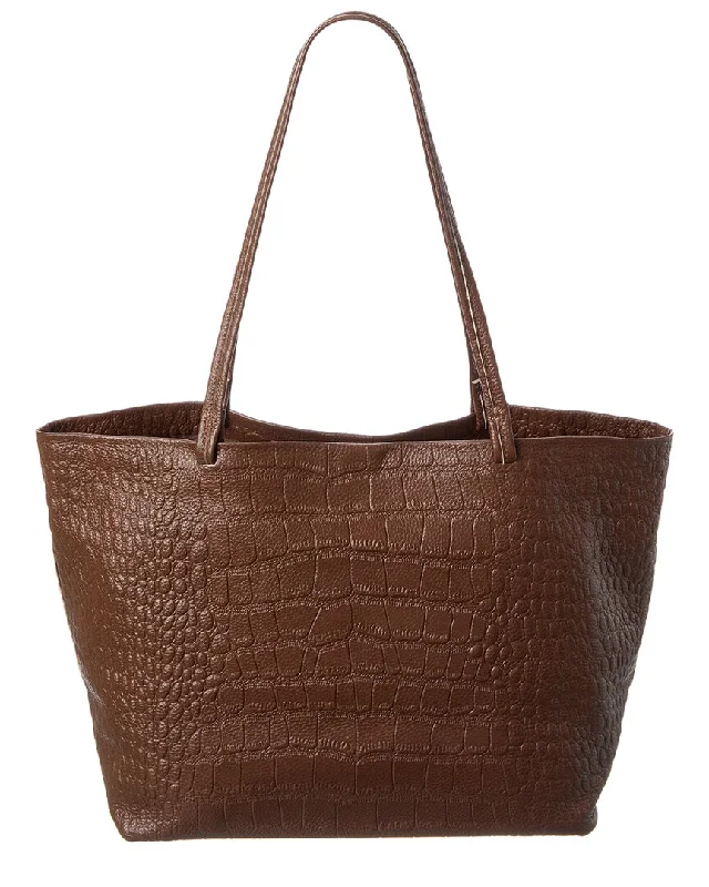 Large Capacity Genuine Leather Women's Tote Bag in Black for Work and CommutingMetallic Tote Bag in Rose Gold with Chain Handles for a Glamorous Night OutTiffany & Fred Paris Croc-Embossed Leather Tote Large Capacity Genuine Leather Women's Tote Bag in Black for Work and CommutingMetallic Tote Bag in Rose Gold with Chain Handles for a Glamorous Night OutTiffany & Fred Paris Croc-Embossed Leather Tote