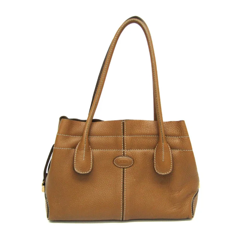 Women's Tote Bag with Magnetic Closure in Orange for Easy Access on the GoTod's Leather Tote Bag (Pre-Owned) Women's Tote Bag with Magnetic Closure in Orange for Easy Access on the GoTod's Leather Tote Bag (Pre-Owned)