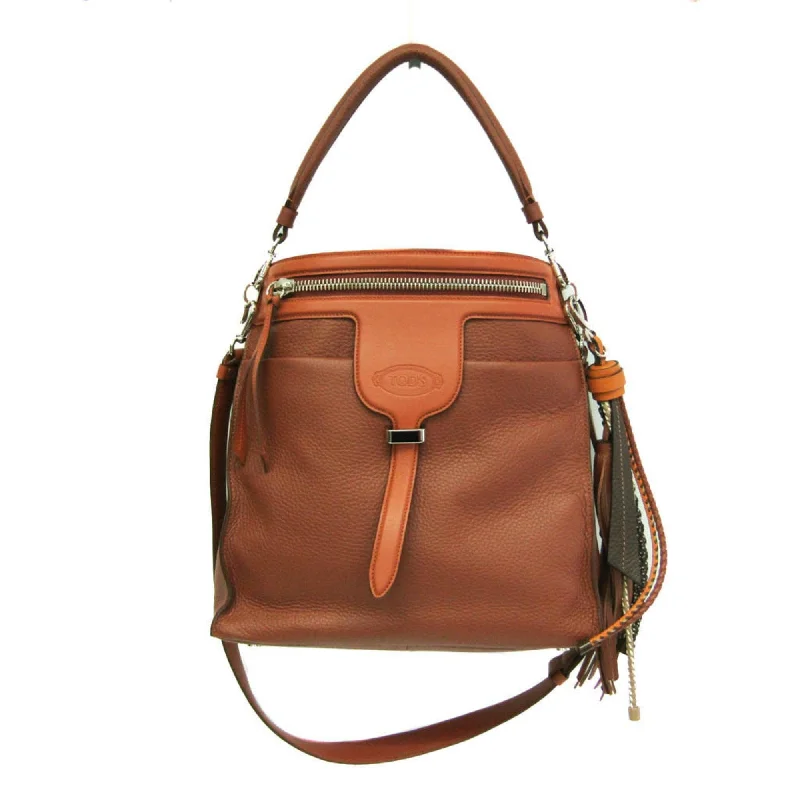 Women's Tote Bag with Inner Compartments in Gray for Organizing Everyday EssentialsTod's Leather Tote Bag (Pre-Owned) Women's Tote Bag with Inner Compartments in Gray for Organizing Everyday EssentialsTod's Leather Tote Bag (Pre-Owned)