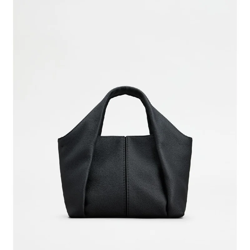 Tote Bag with RFID - Blocking Pocket in Black for Protecting Your Cards and InformationTod's Shirt Shopping Bag Mini Tote Bag with RFID - Blocking Pocket in Black for Protecting Your Cards and InformationTod's Shirt Shopping Bag Mini