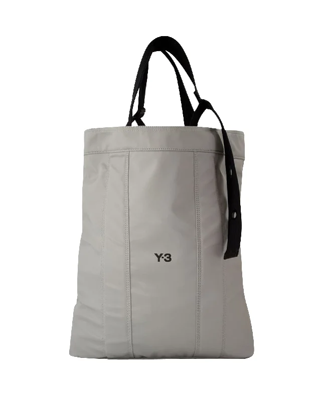 Women's Tote Bag with Inner Compartments in Gray for Organizing Everyday EssentialsUT Tote Bag - Y-3 - Synthetic - Beige Women's Tote Bag with Inner Compartments in Gray for Organizing Everyday EssentialsUT Tote Bag - Y-3 - Synthetic - Beige