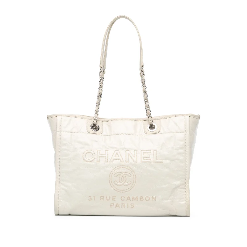 Patchwork Tote Bag in Denim with Vintage - Inspired Designs for a Retro AppealWhite Chanel Small Glazed Calfskin Deauville Tote Patchwork Tote Bag in Denim with Vintage - Inspired Designs for a Retro AppealWhite Chanel Small Glazed Calfskin Deauville Tote