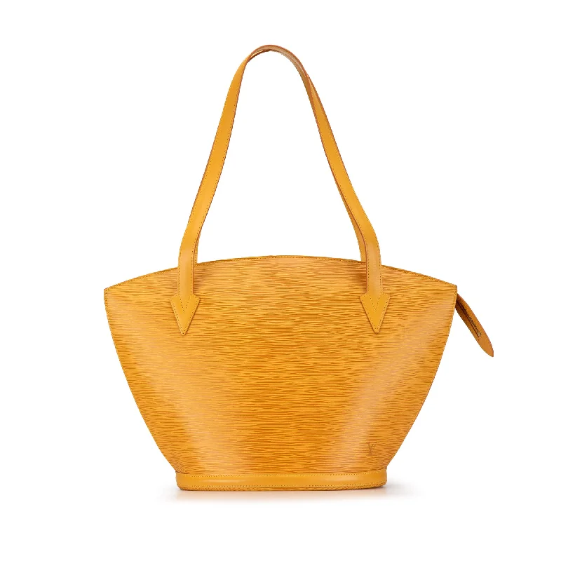 Waterproof Tote Bag in Yellow for Outdoor Activities in Wet WeatherYellow Louis Vuitton Epi Saint Jacques GM Long Strap Tote Bag Waterproof Tote Bag in Yellow for Outdoor Activities in Wet WeatherYellow Louis Vuitton Epi Saint Jacques GM Long Strap Tote Bag