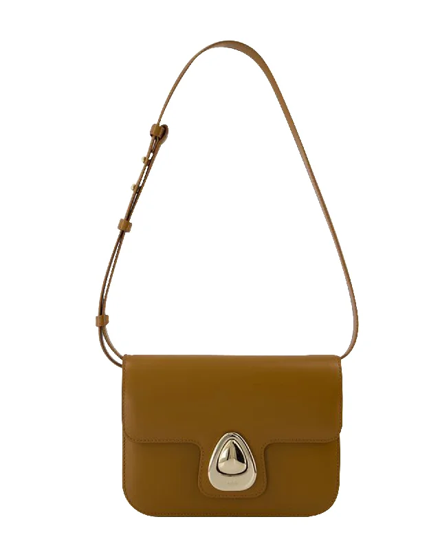 Women's Crossbody Bag with Multiple Compartments in Gray for Organized Daily UseAstra Small Crossbody - A.P.C - Leather - Brown Women's Crossbody Bag with Multiple Compartments in Gray for Organized Daily UseAstra Small Crossbody - A.P.C - Leather - Brown