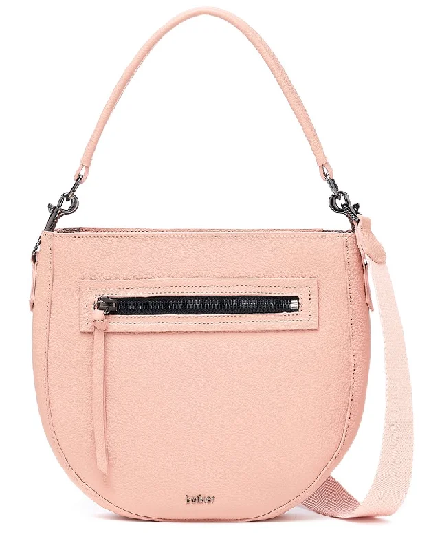 Metallic Crossbody Bag in Silver for New Year's Eve and Special CelebrationsBotkier Beatrice Leather Saddle Bag Metallic Crossbody Bag in Silver for New Year's Eve and Special CelebrationsBotkier Beatrice Leather Saddle Bag