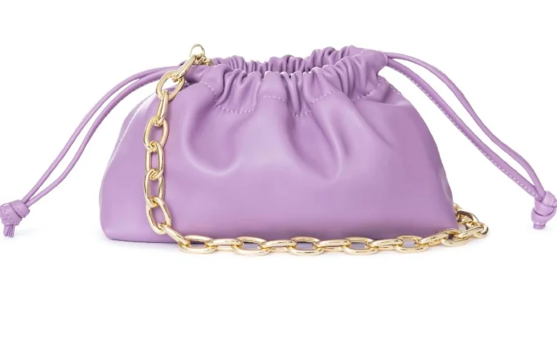 Embroidered Silk Crossbody Bag in Purple for Formal Events and WeddingsBrea Bag In Lilac Embroidered Silk Crossbody Bag in Purple for Formal Events and WeddingsBrea Bag In Lilac