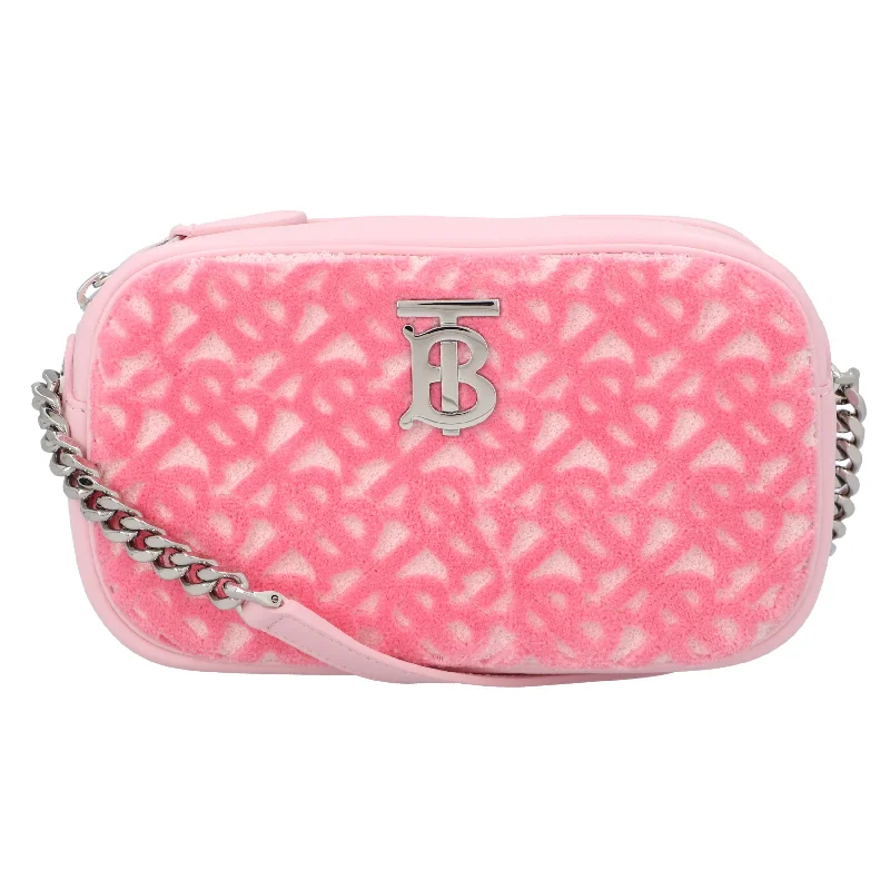 Women's Crossbody Bag with Zippered Pocket on the Back in Red for SecurityBurberry Lola mini bag