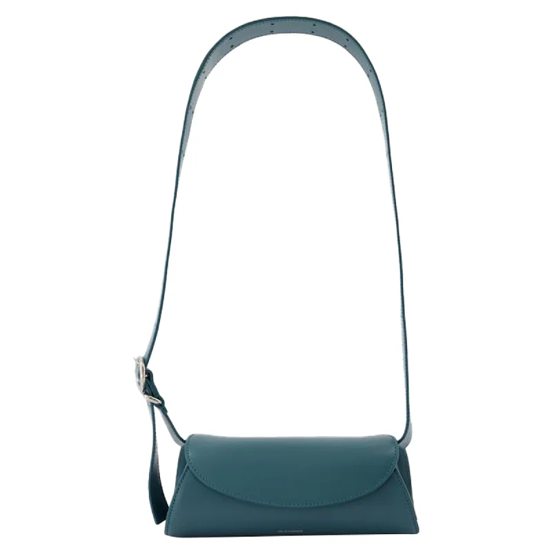 Women's Crossbody Bag with Adjustable Strap in Orange for Customizable ComfortCannolo Mini Purse - Jil Sander - Leather - Blue Women's Crossbody Bag with Adjustable Strap in Orange for Customizable ComfortCannolo Mini Purse - Jil Sander - Leather - Blue