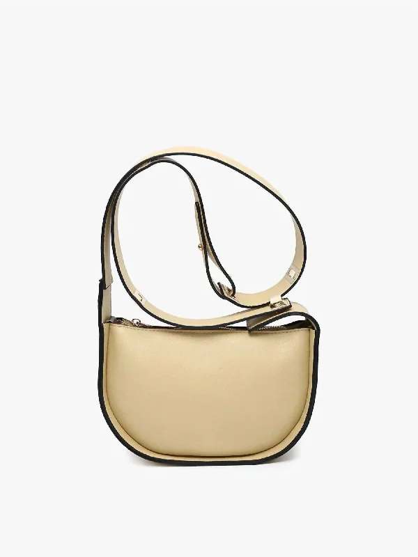 Quilted Leather Crossbody Bag in Cream for a Classic and Elegant AppearanceCeline Crecsent Shoulder Bag In Yellow Quilted Leather Crossbody Bag in Cream for a Classic and Elegant AppearanceCeline Crecsent Shoulder Bag In Yellow