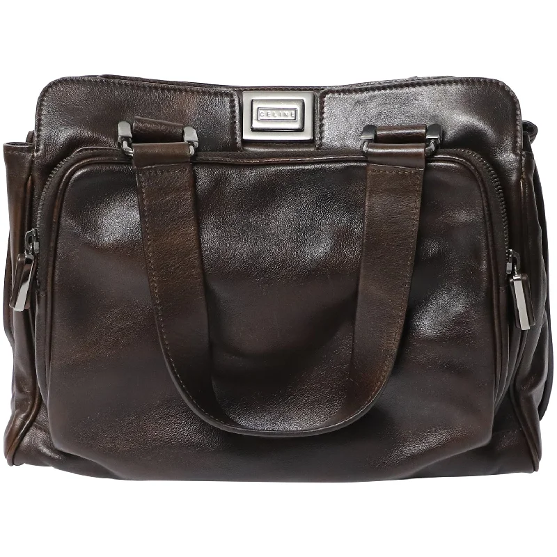 Plus - size Women's Crossbody Bag in Burgundy for Ample StorageCeline Top Handle Bag in Brown Leather Plus - size Women's Crossbody Bag in Burgundy for Ample StorageCeline Top Handle Bag in Brown Leather
