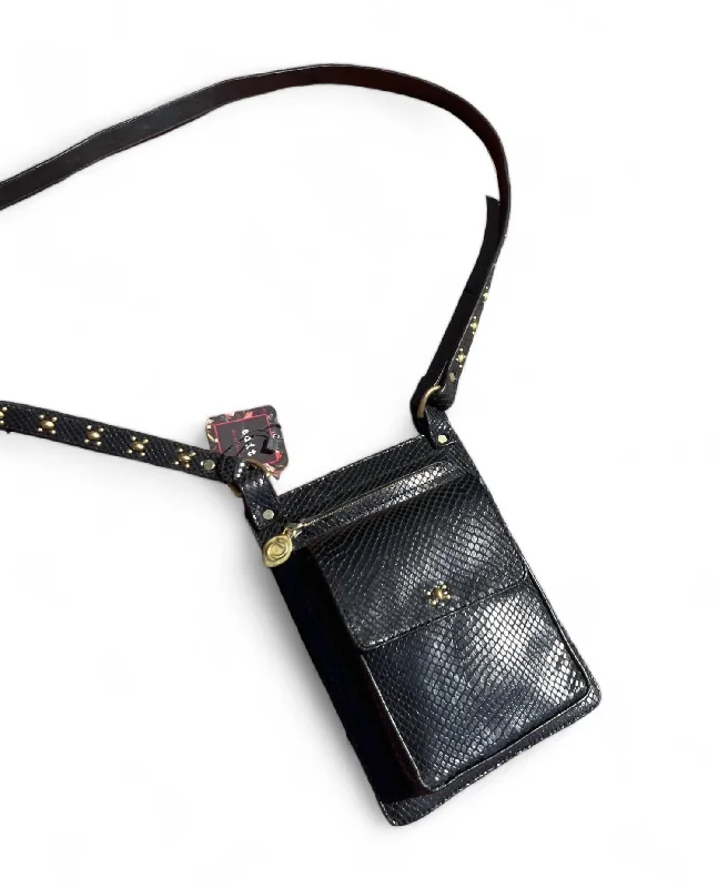 Embroidered Silk Crossbody Bag in Purple for Formal Events and WeddingsCortez Abejas Messenger Bag In Black Embroidered Silk Crossbody Bag in Purple for Formal Events and WeddingsCortez Abejas Messenger Bag In Black