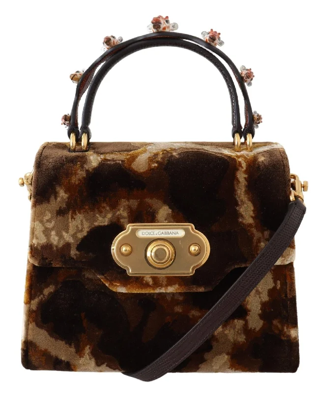 Large Faux Leather Crossbody Bag in Brown with Tassel Details for Casual TravelDolce & Gabbana Elegant Giraffe Pattern Welcome Bag with Women's Accents Large Faux Leather Crossbody Bag in Brown with Tassel Details for Casual TravelDolce & Gabbana Elegant Giraffe Pattern Welcome Bag with Women's Accents