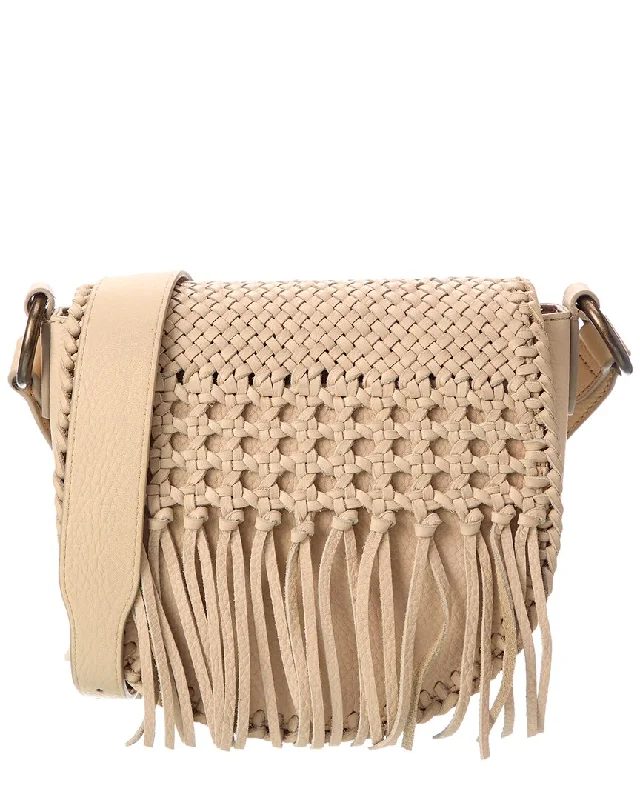 Straw Crossbody Bag in Natural Color for Beach Vacations and Summer DaysFrye Melissa Woven Leather Saddle Bag Straw Crossbody Bag in Natural Color for Beach Vacations and Summer DaysFrye Melissa Woven Leather Saddle Bag