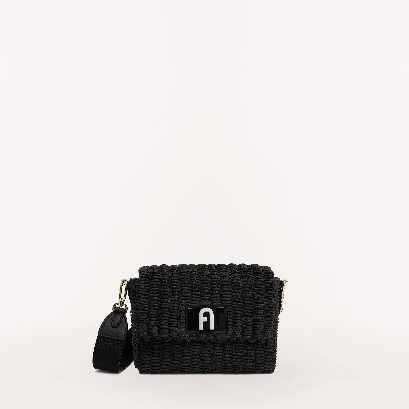 Geometric - Printed PVC Crossbody Bag in Multicolor for Trendy Street StyleFurla 1927 Soft Crossbody Mini