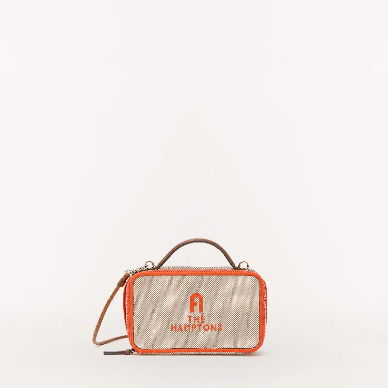 Women's Crossbody Bag with Magnetic Closure in White for Quick AccessFurla Archive Series 01 Mini Bag M Women's Crossbody Bag with Magnetic Closure in White for Quick AccessFurla Archive Series 01 Mini Bag M