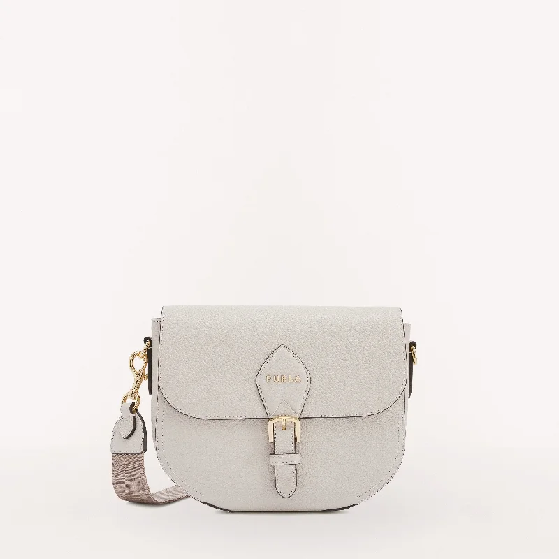 Hand - painted Canvas Crossbody Bag in Yellow for a Unique and Artistic LookFurla URANIA Crossbody S Hand - painted Canvas Crossbody Bag in Yellow for a Unique and Artistic LookFurla URANIA Crossbody S