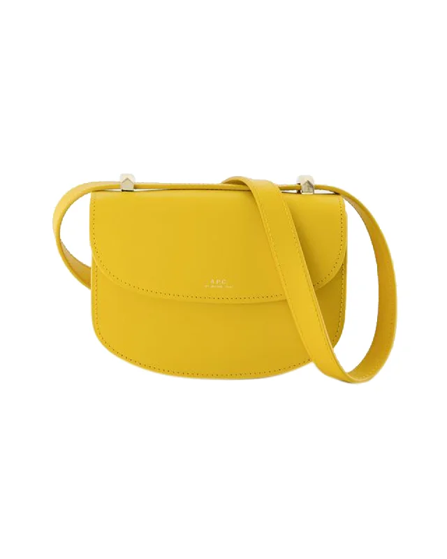Embroidered Silk Crossbody Bag in Purple for Formal Events and WeddingsGeneve Mini Crossbody Bag - A.P.C - Leather - Yellow Embroidered Silk Crossbody Bag in Purple for Formal Events and WeddingsGeneve Mini Crossbody Bag - A.P.C - Leather - Yellow