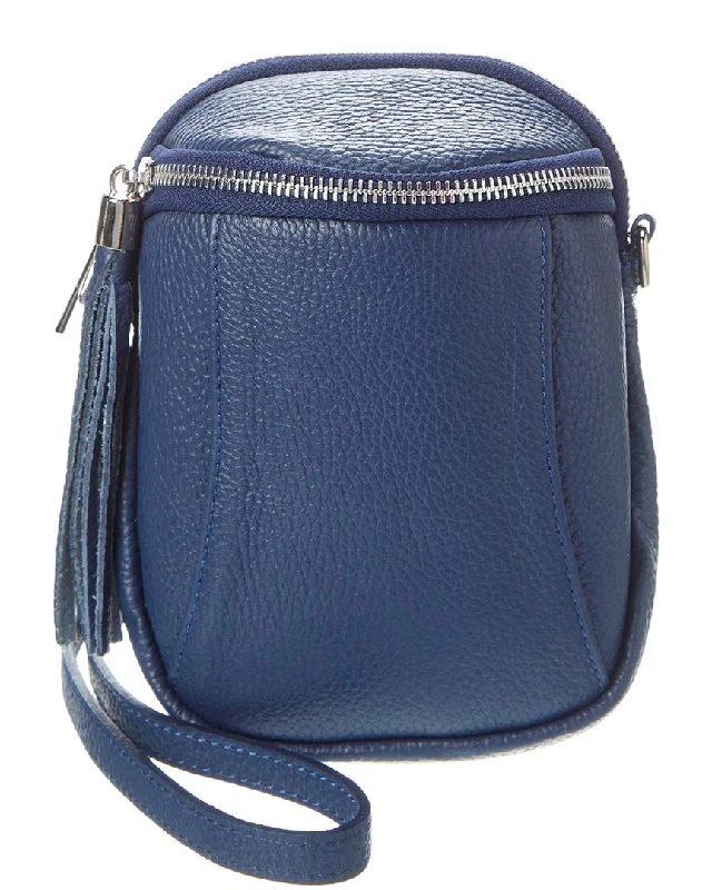 Waterproof Nylon Crossbody Bag in Navy Blue for Outdoor Hiking TripsItalian Leather Crossbody Waterproof Nylon Crossbody Bag in Navy Blue for Outdoor Hiking TripsItalian Leather Crossbody