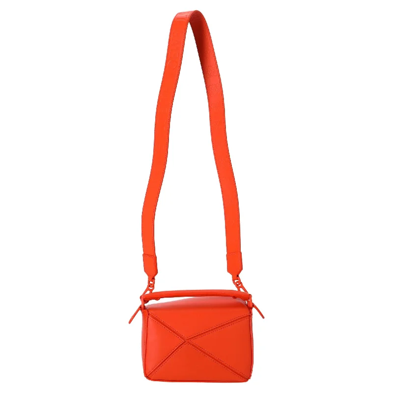 Suede Crossbody Bag in Olive Green for Fall Fashion StatementsLoewe Puzzle Mini Bag in Red Calfskin Leather Suede Crossbody Bag in Olive Green for Fall Fashion StatementsLoewe Puzzle Mini Bag in Red Calfskin Leather