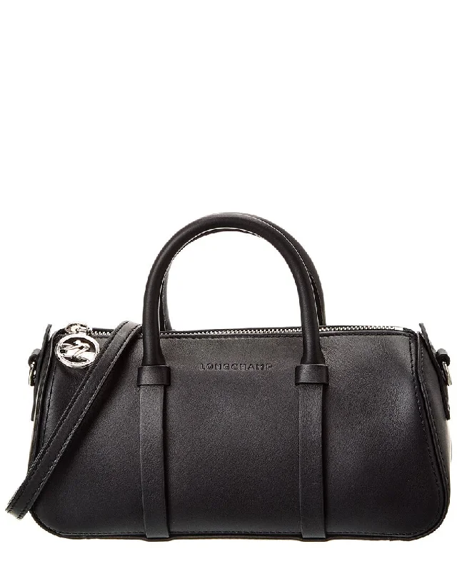 Women's Small Leather Crossbody Bag in Black with Gold Hardware for Evening PartiesLongchamp Daylong Leather Crossbody Women's Small Leather Crossbody Bag in Black with Gold Hardware for Evening PartiesLongchamp Daylong Leather Crossbody