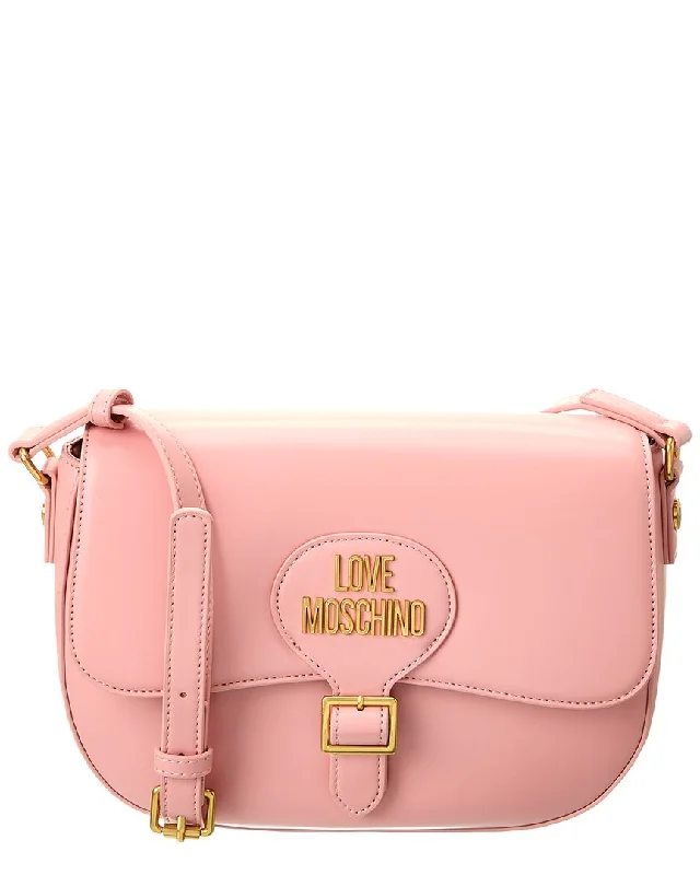 Metallic Crossbody Bag in Silver for New Year's Eve and Special CelebrationsLove Moschino Crossbody Metallic Crossbody Bag in Silver for New Year's Eve and Special CelebrationsLove Moschino Crossbody