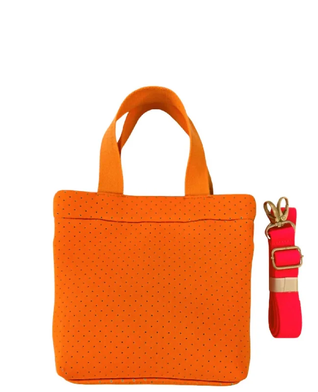 Medium - sized Canvas Crossbody Bag in Beige with Floral Print for Spring OutingsMidi Town Crossbody Bag In Orange Neoprene Medium - sized Canvas Crossbody Bag in Beige with Floral Print for Spring OutingsMidi Town Crossbody Bag In Orange Neoprene